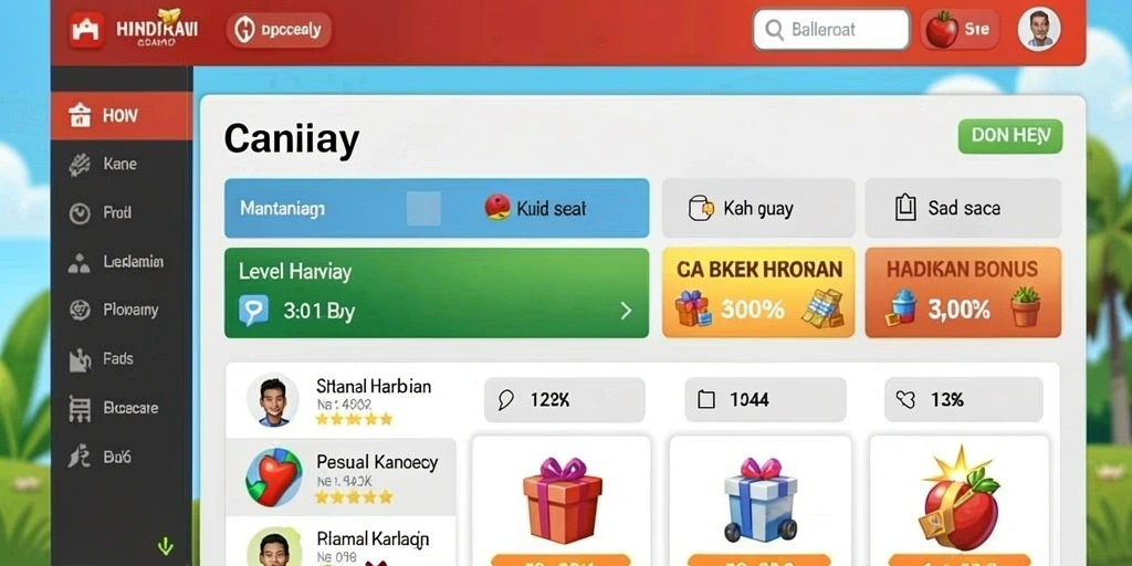 Tampilan utama aplikasi 88ID yang menarik dan modern.