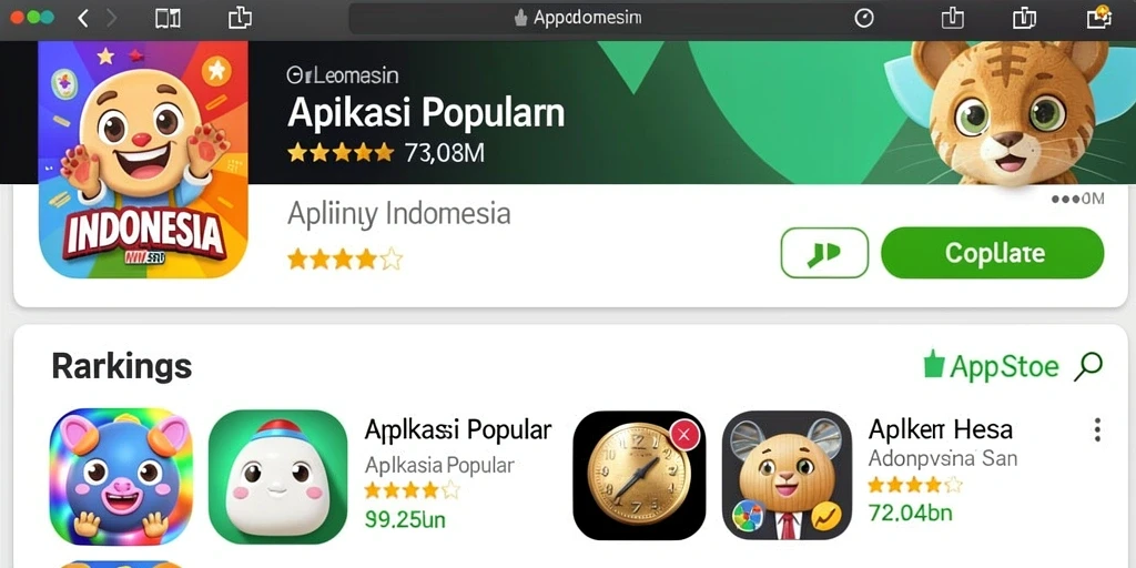 Tampilan antarmuka yang intuitif dan mudah diakses.