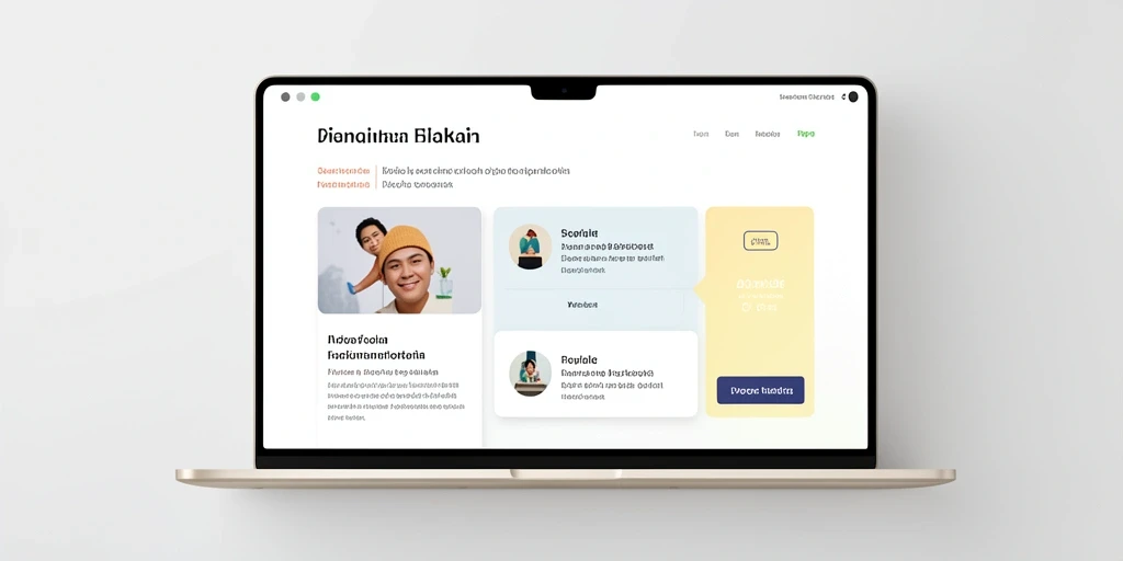 Tampilan antarmuka yang user-friendly.
