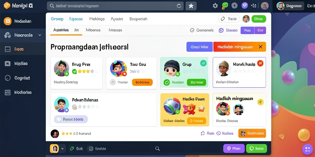 Tampilan antarmuka yang intuitif dan mudah digunakan.