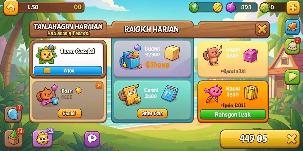 Tampilan antarmuka yang menarik dan ramah pengguna.