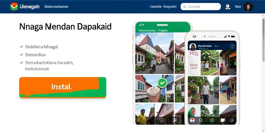 Tampilan awal permainan yang menarik.