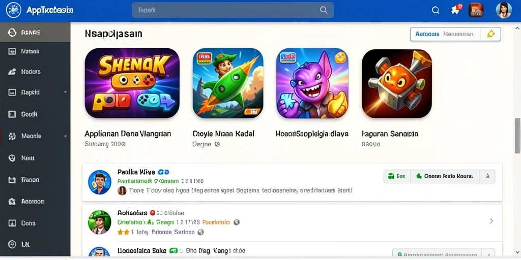 Tampilan antarmuka yang menarik dan mudah dinavigasi.