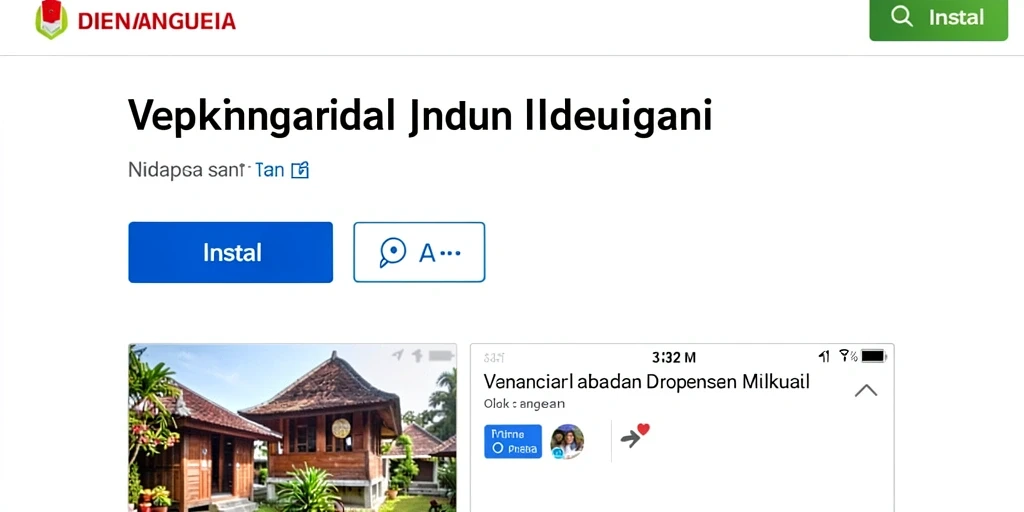 Tampilan utama permainan dengan grafik yang memukau.