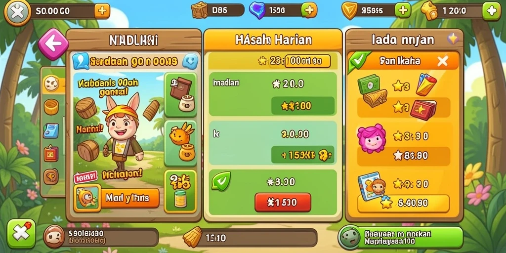 Tampilan antarmuka yang ramah pengguna.
