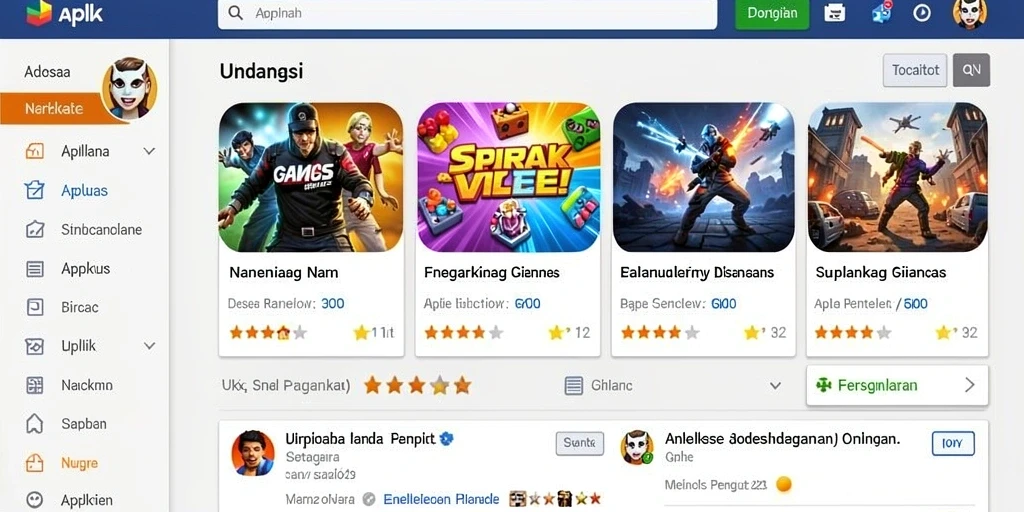 Tampilan antarmuka pengguna yang ramah.