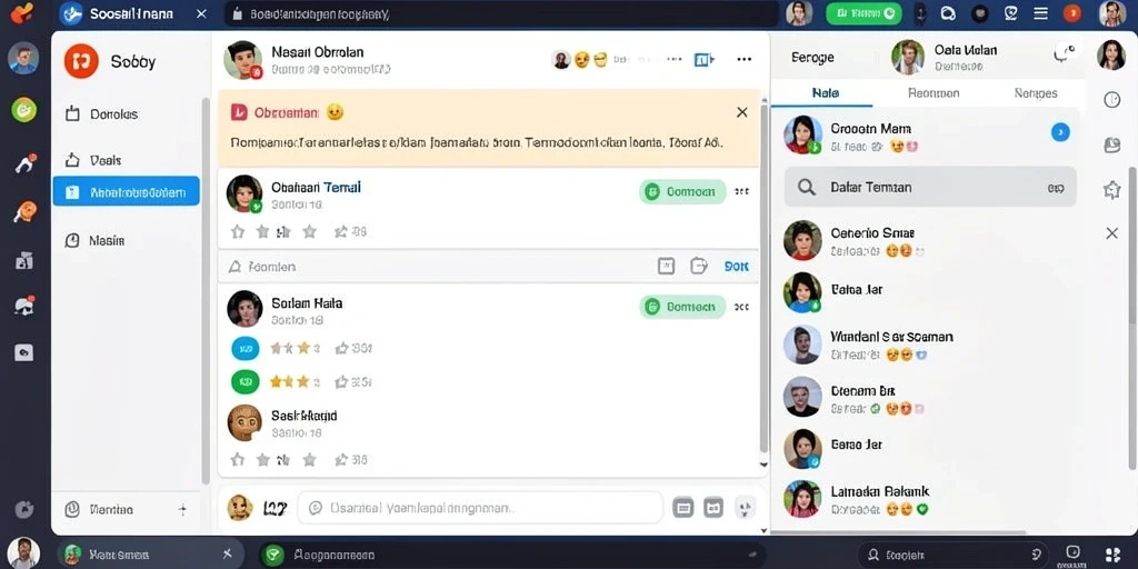 Tampilan antarmuka yang ramah pengguna.