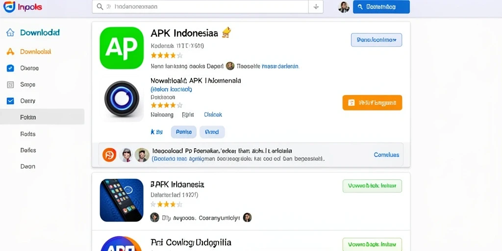 Tampilan antarmuka permainan yang menawan.