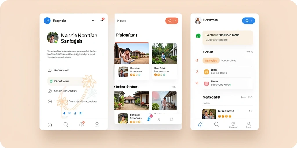 Tampilan antarmuka yang menarik dan user-friendly.