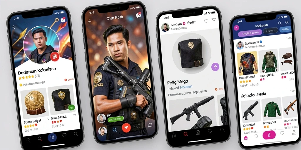 Tampilan antarmuka yang menarik dan mudah digunakan.