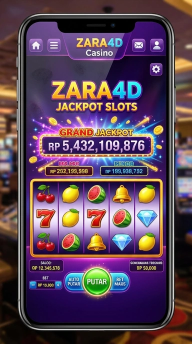 Cuplikan layar menu unduhan zara4d untuk perangkat Android